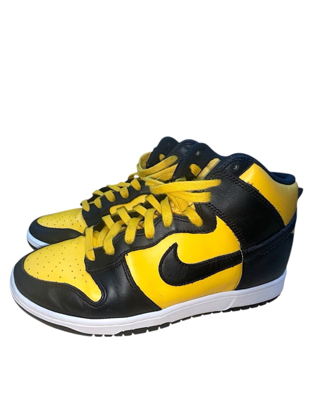 Nike Dunk High Retro Black/Varsity Maize Pollen Goldenrod Colorways Men’s Sz 10